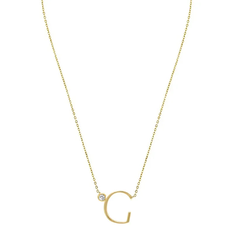 Bianca Initial Necklace