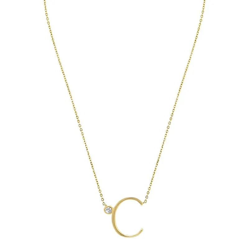 Bianca Initial Necklace