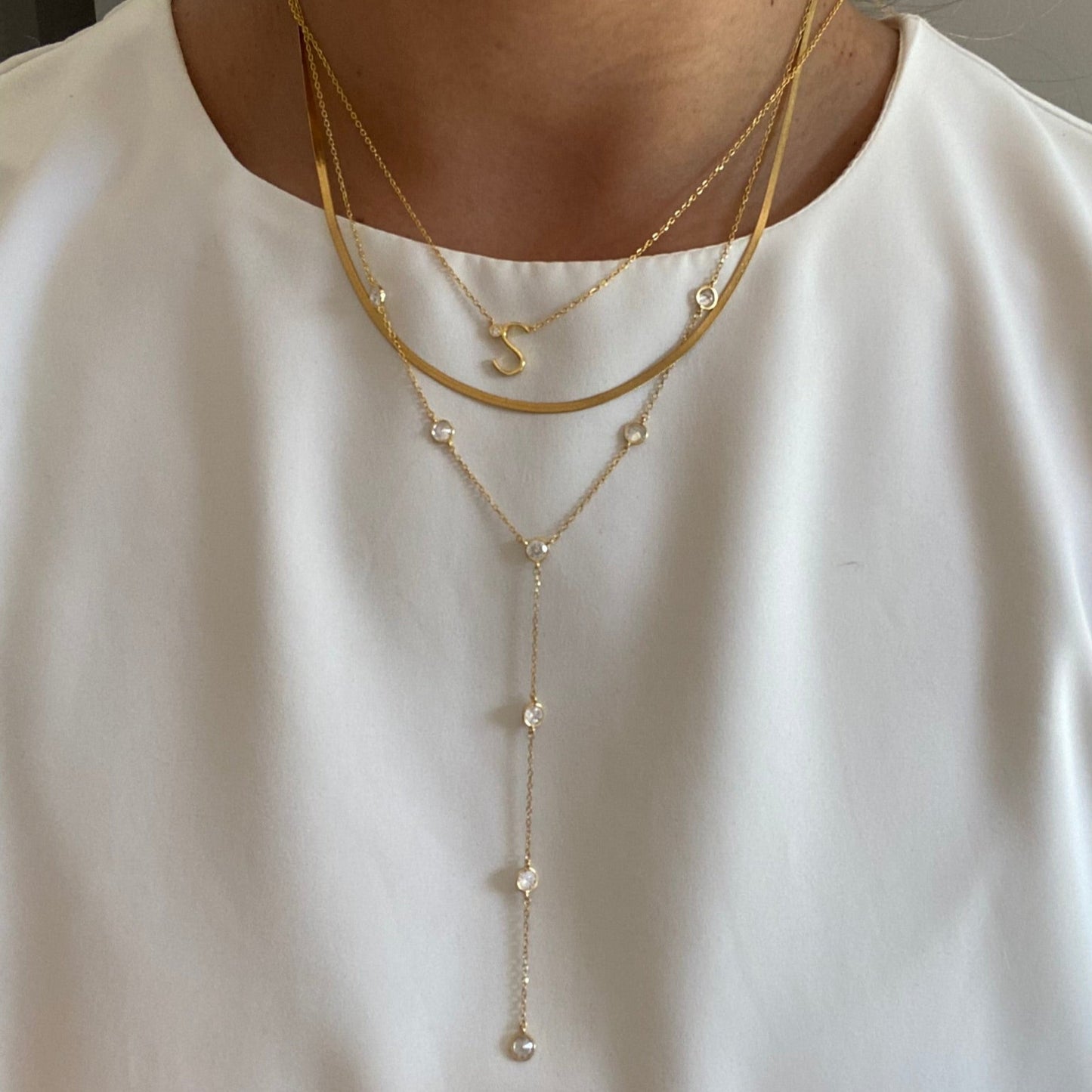 Bianca Initial Necklace