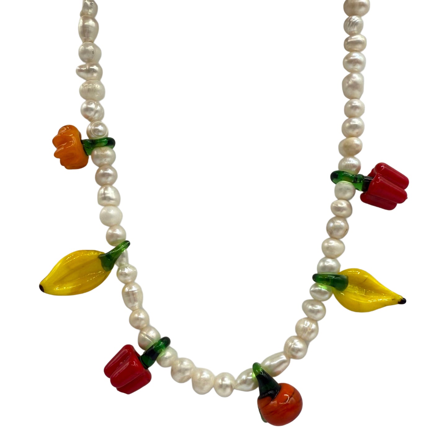 Tutti-Frutti Pearl Necklace