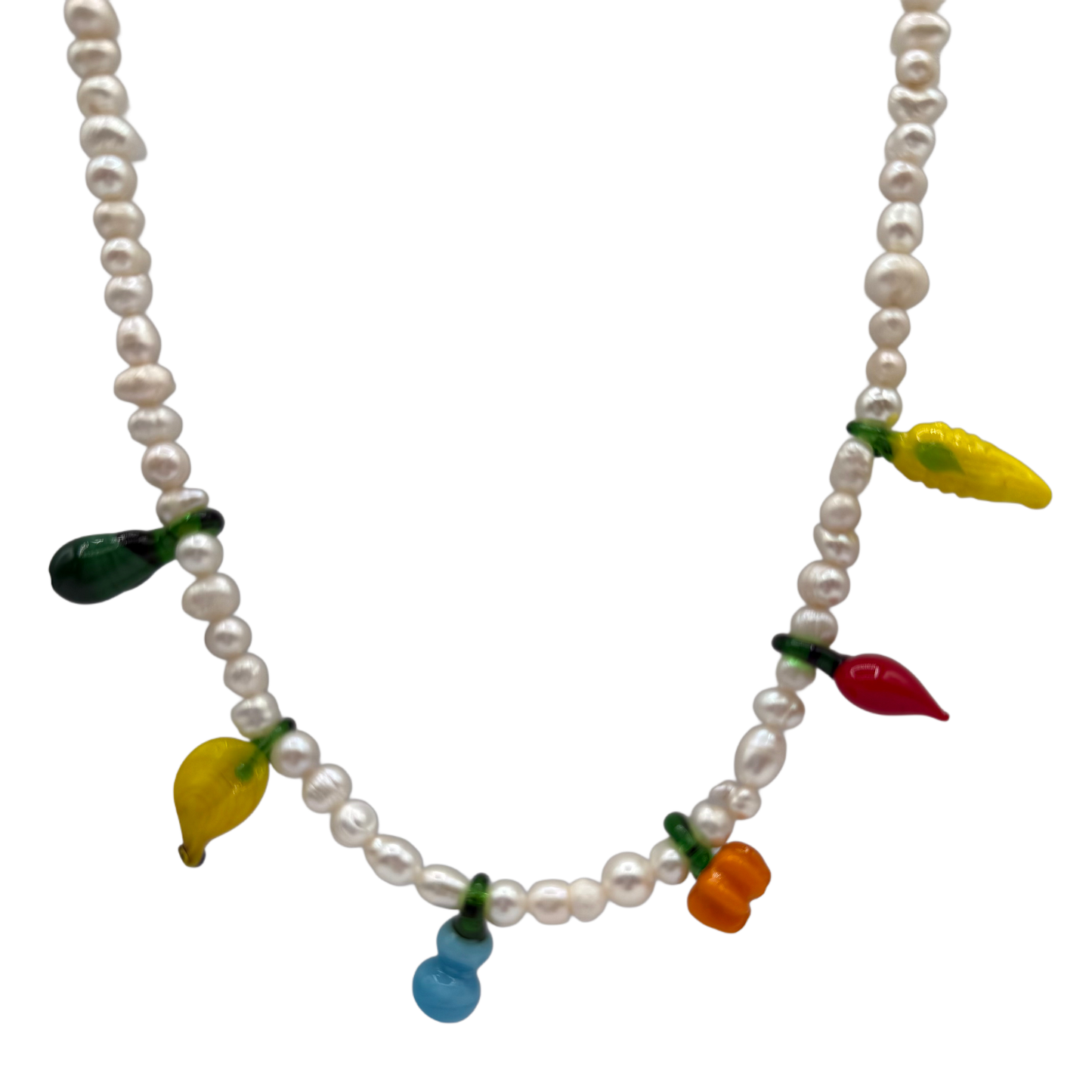 Tutti-Frutti Pearl Necklace