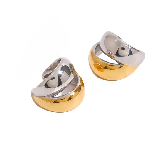Two-Tone Serena Ear-Cuff