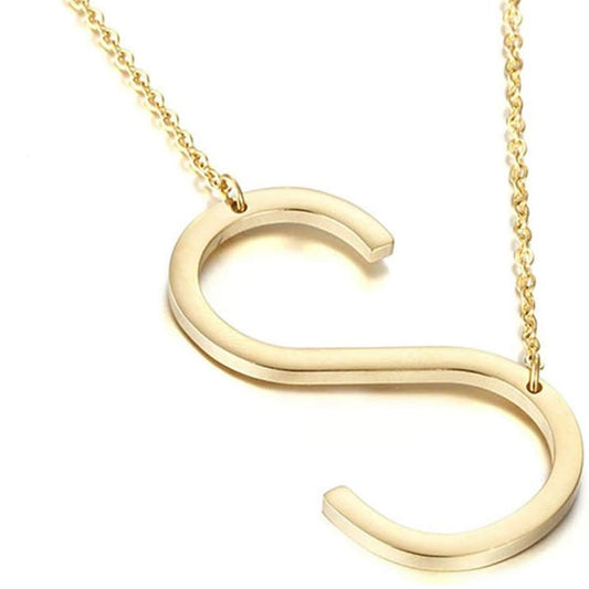 Alexa initial necklace