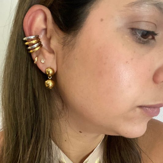 Amanda Two-Tone Ear-Cuff