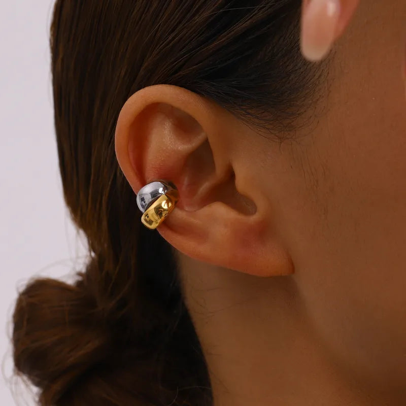 Two-Tone Serena Ear-Cuff